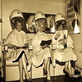 At The Hairdressers